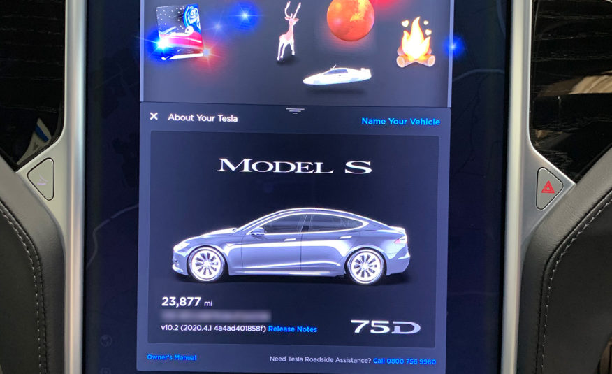 Tesla Model S 75D Auto 4WD 5dr