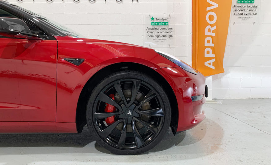 Tesla Model 3 Dual Motor Performance, Chrome-Delete, (Performance Upgrade)