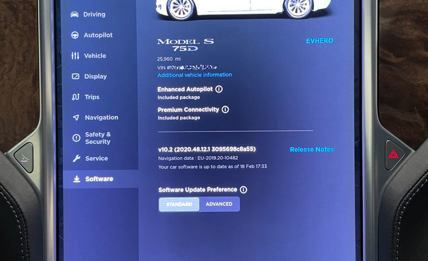 Tesla Model S 75D AWD +7-SEAT+VATQ+AP2.5+ZERO WEATHER PACK+PREMIUM INTERIOR