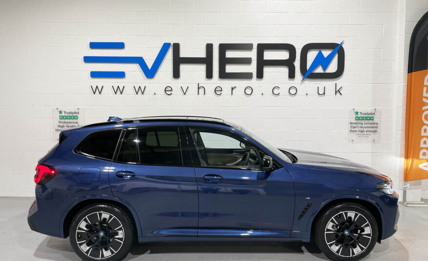 BMW iX3 80kWh M Sport Pro – As New – Only 1100 miles – high spec!